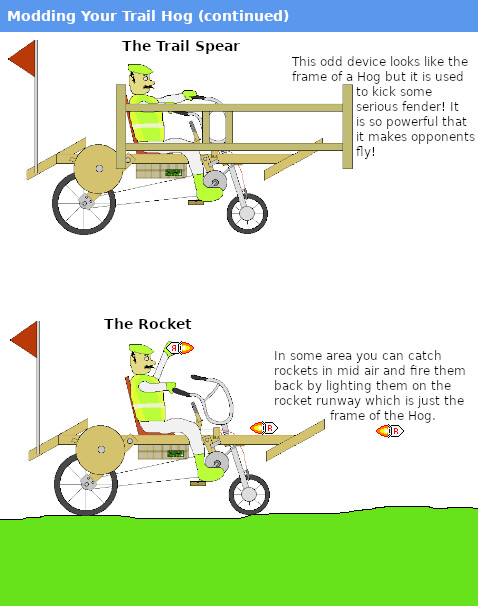 Trail Hogs Player's Guide screenshot 2