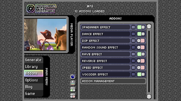 Nonsensical Video Generator screenshot