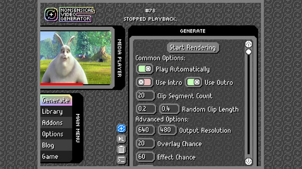 Nonsensical Video Generator screenshot
