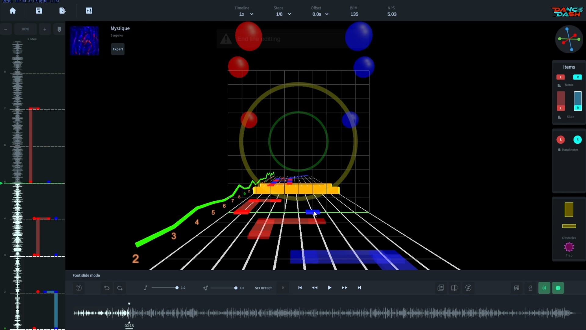 Dance Dash Beatmap Editor screenshot 5