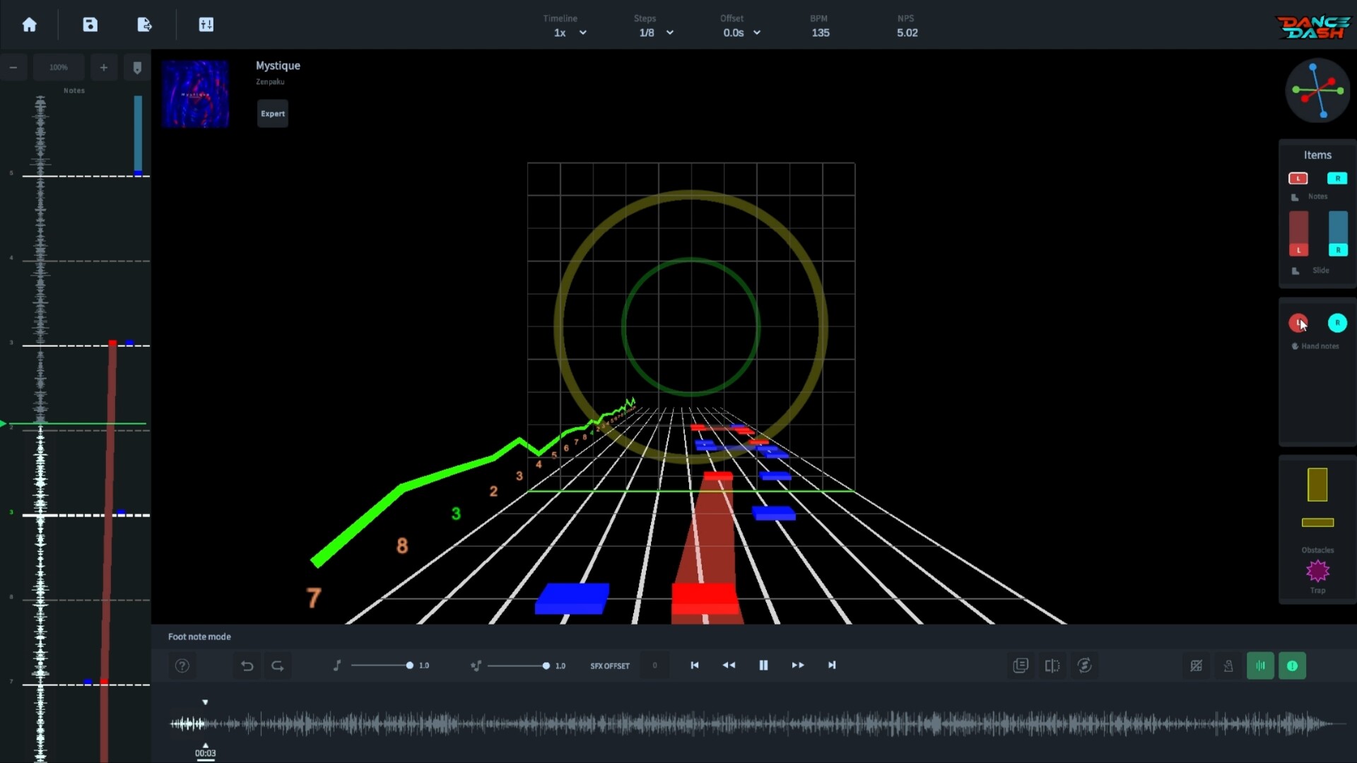 Dance Dash Beatmap Editor screenshot 3