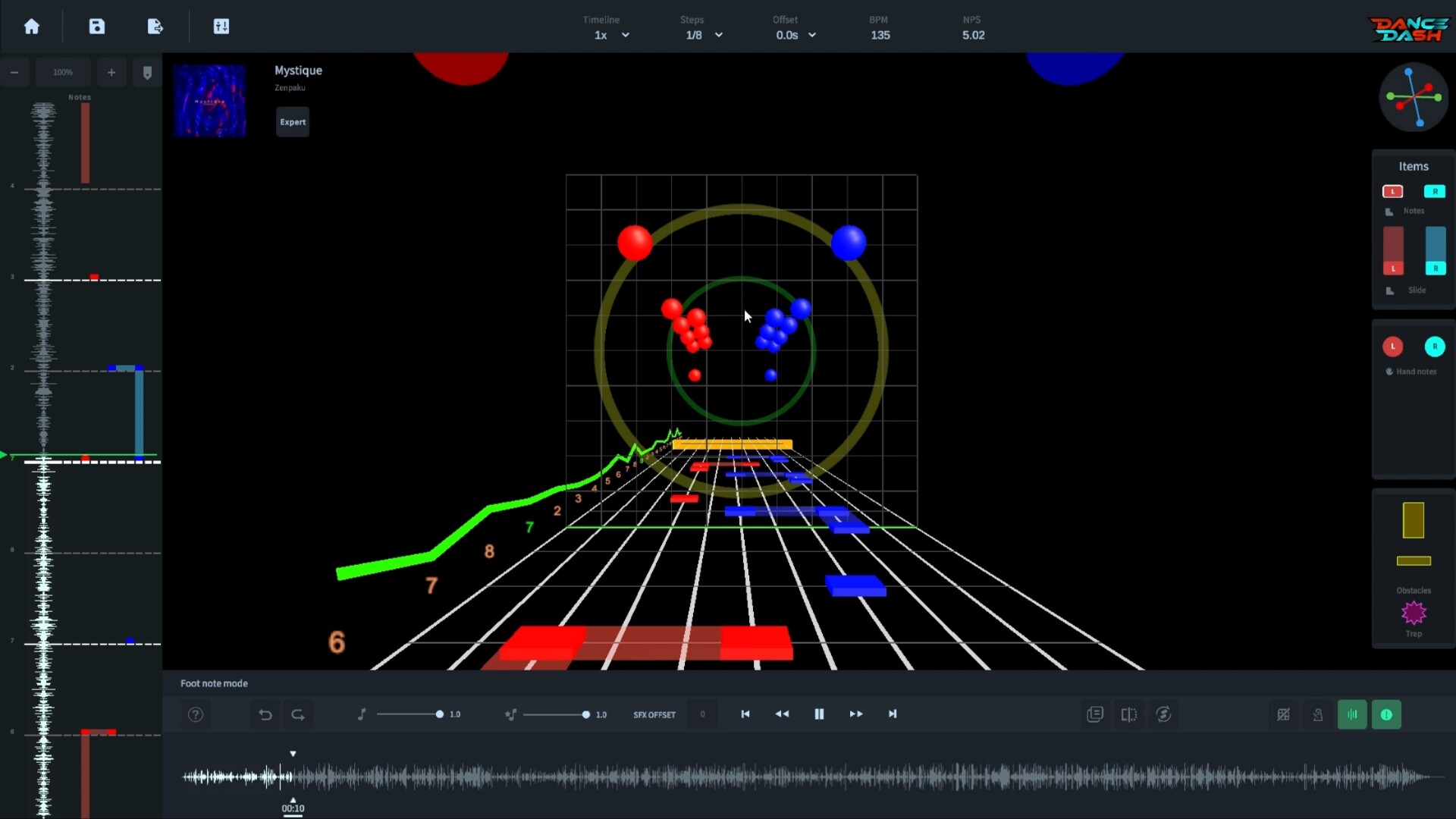 Dance Dash Beatmap Editor screenshot 1