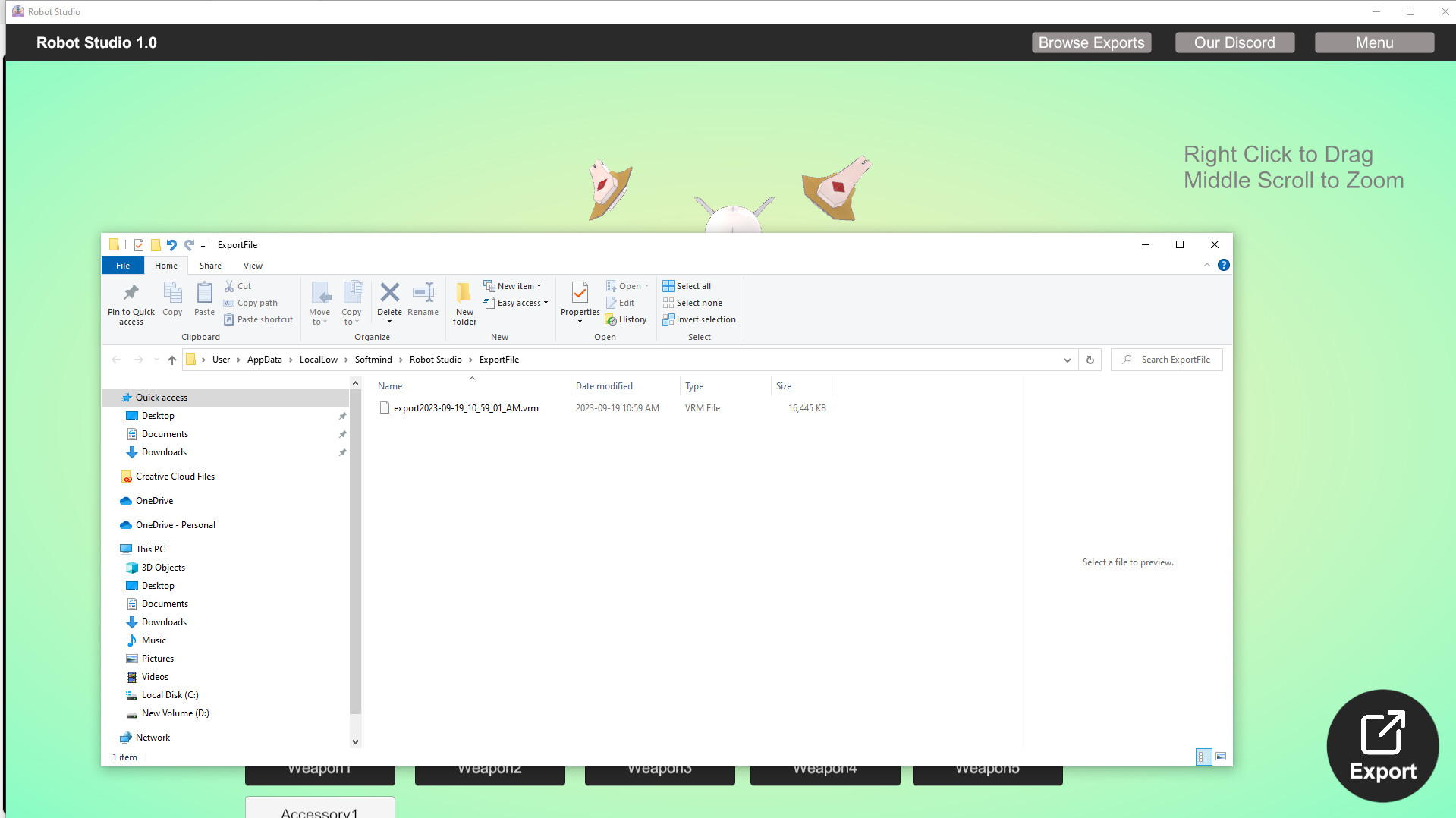 Robot Studio screenshot 3