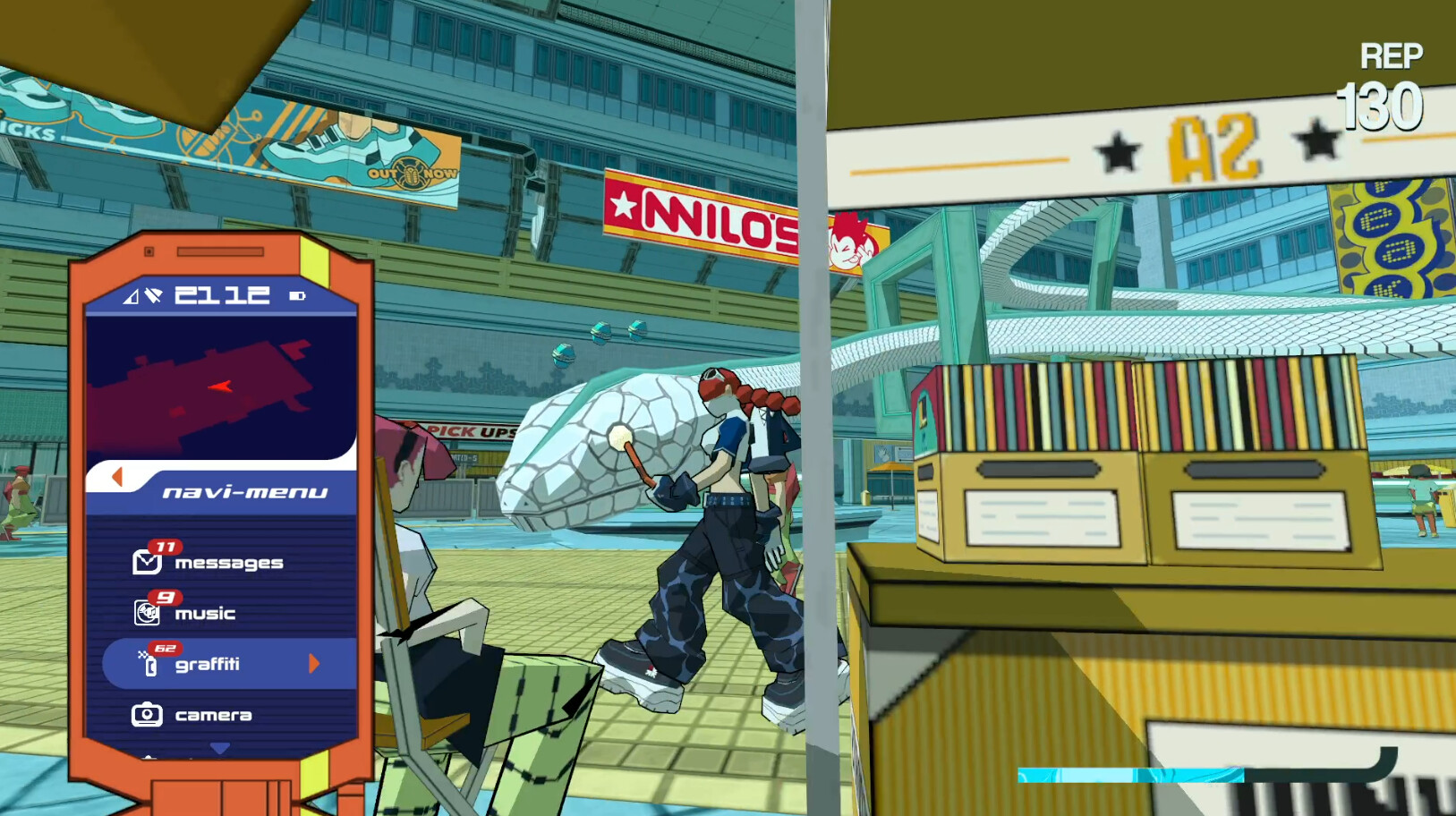 Bomb Rush Cyberfunk - Base & Jay screenshot 7