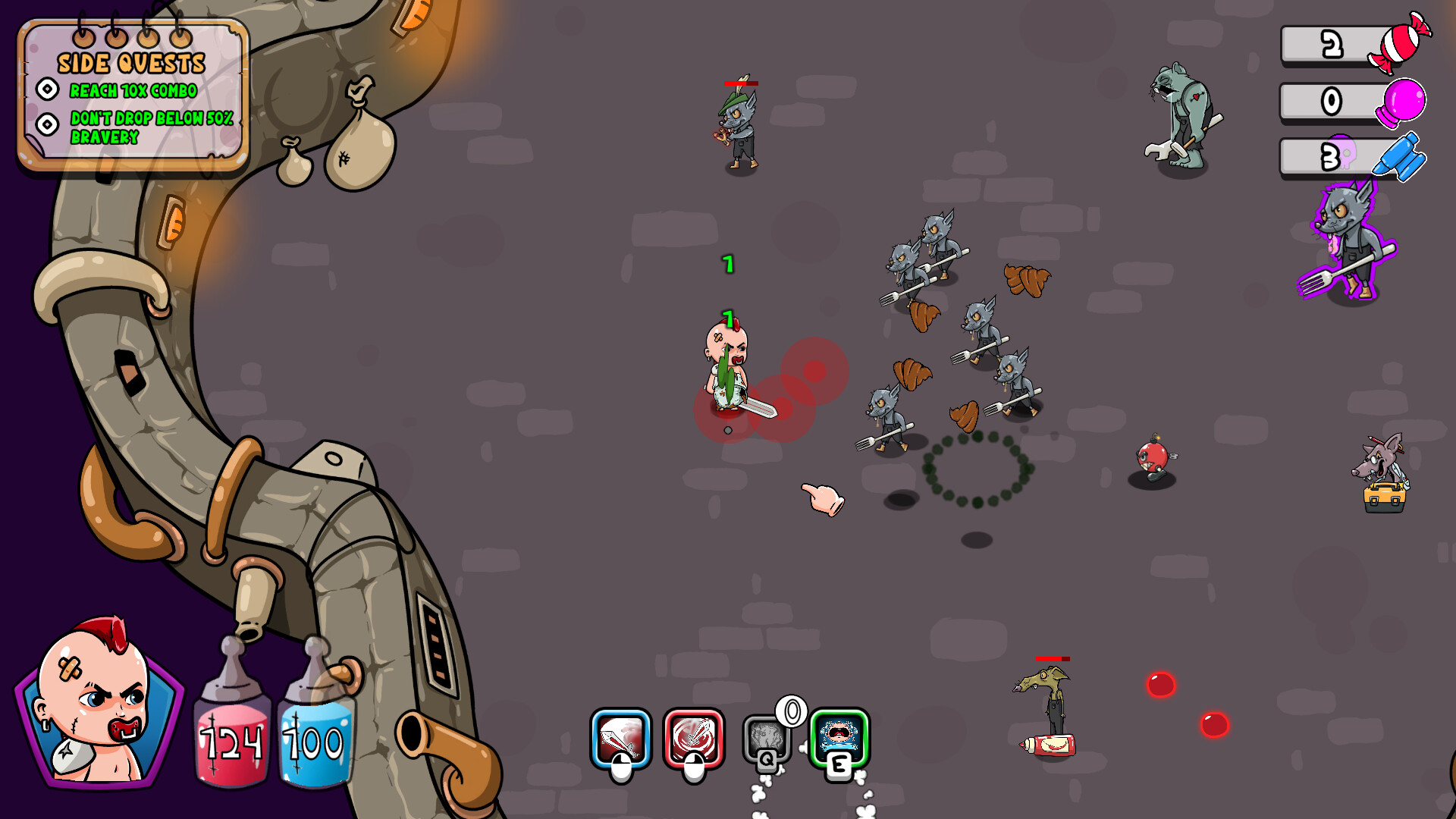 Babies vs Monsters screenshot 1