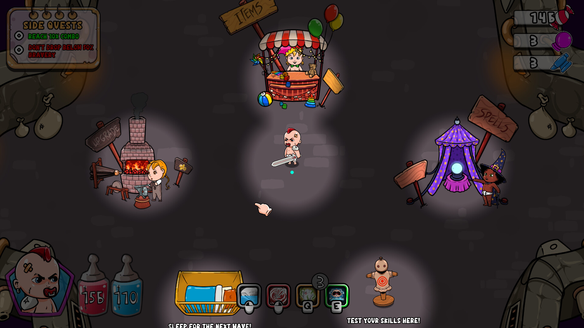 Babies vs Monsters screenshot 3