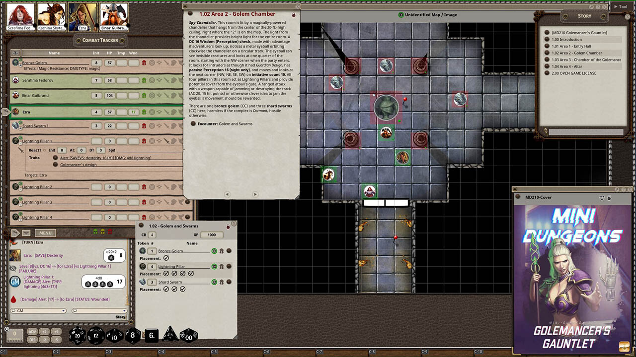 Fantasy Grounds - Mini-Dungeons Bundle #206-210 screenshot 5