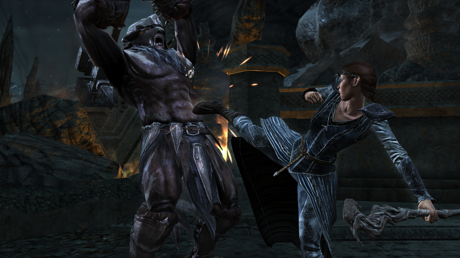 The Lord of the Rings War in the North Legacy Edition gameplay screenshot 3