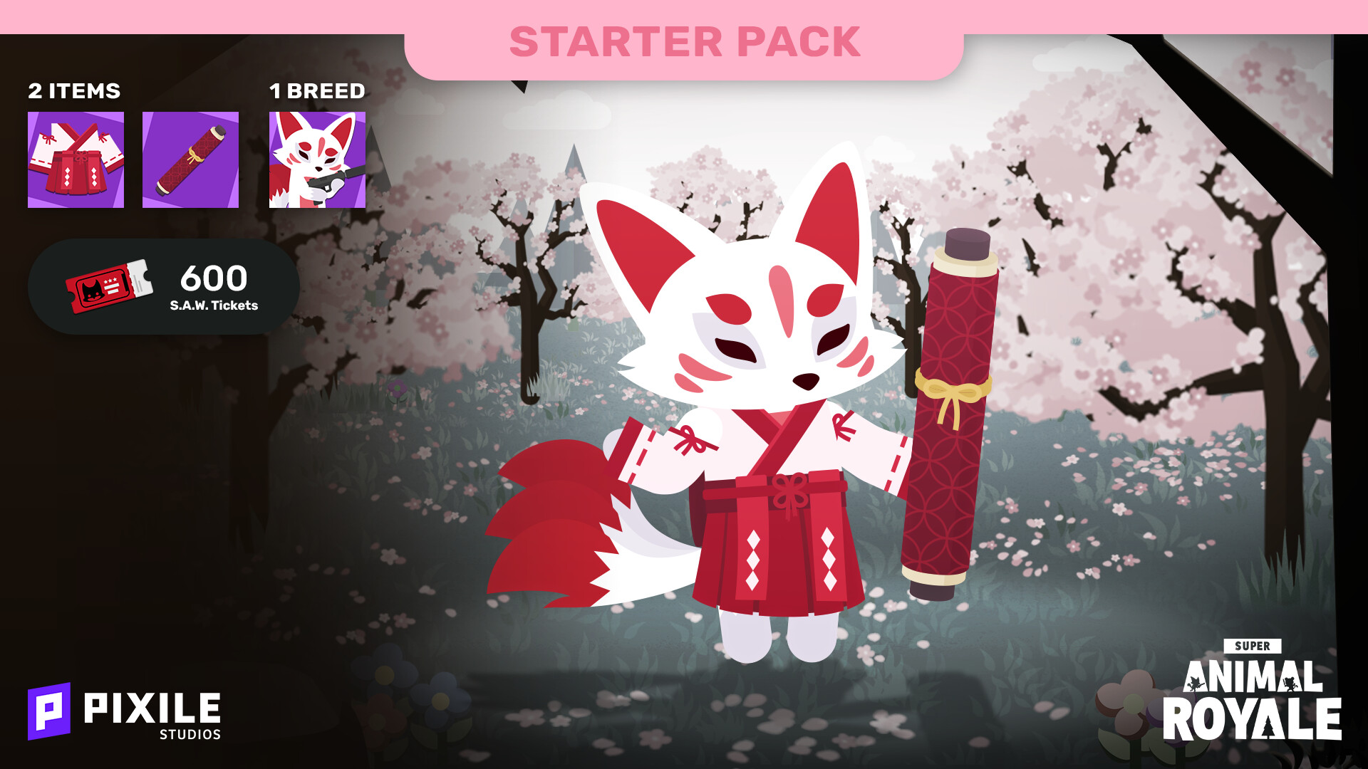 Super Animal Royale Season 9 Starter Pack screenshot 1