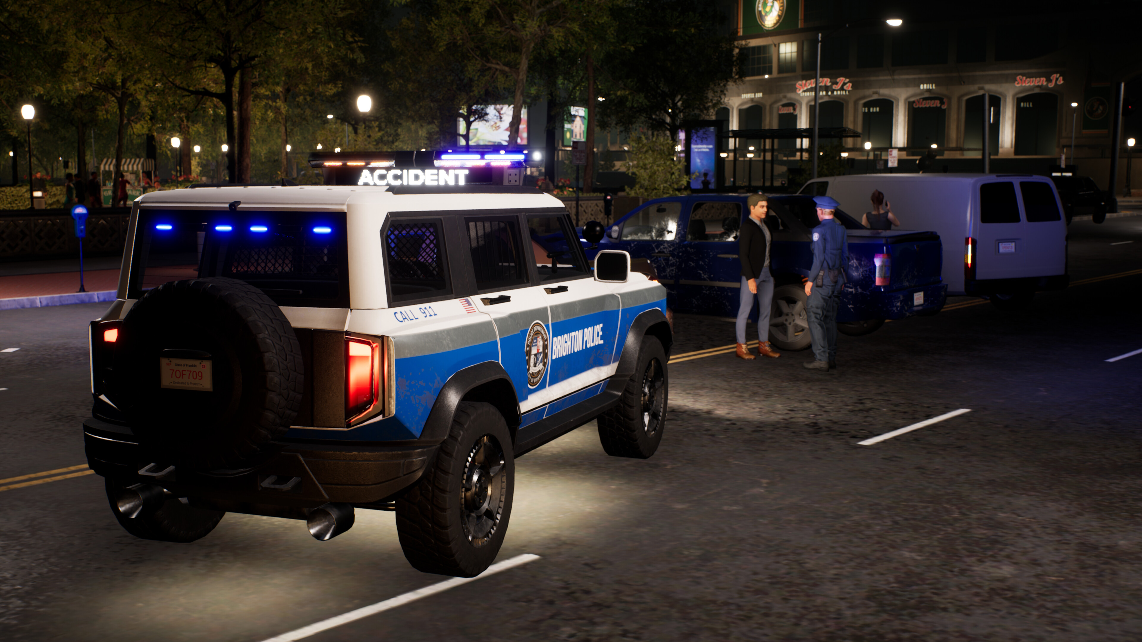 Police Simulator: Patrol Officers: Warden Police Vehicle DLC screenshot 1
