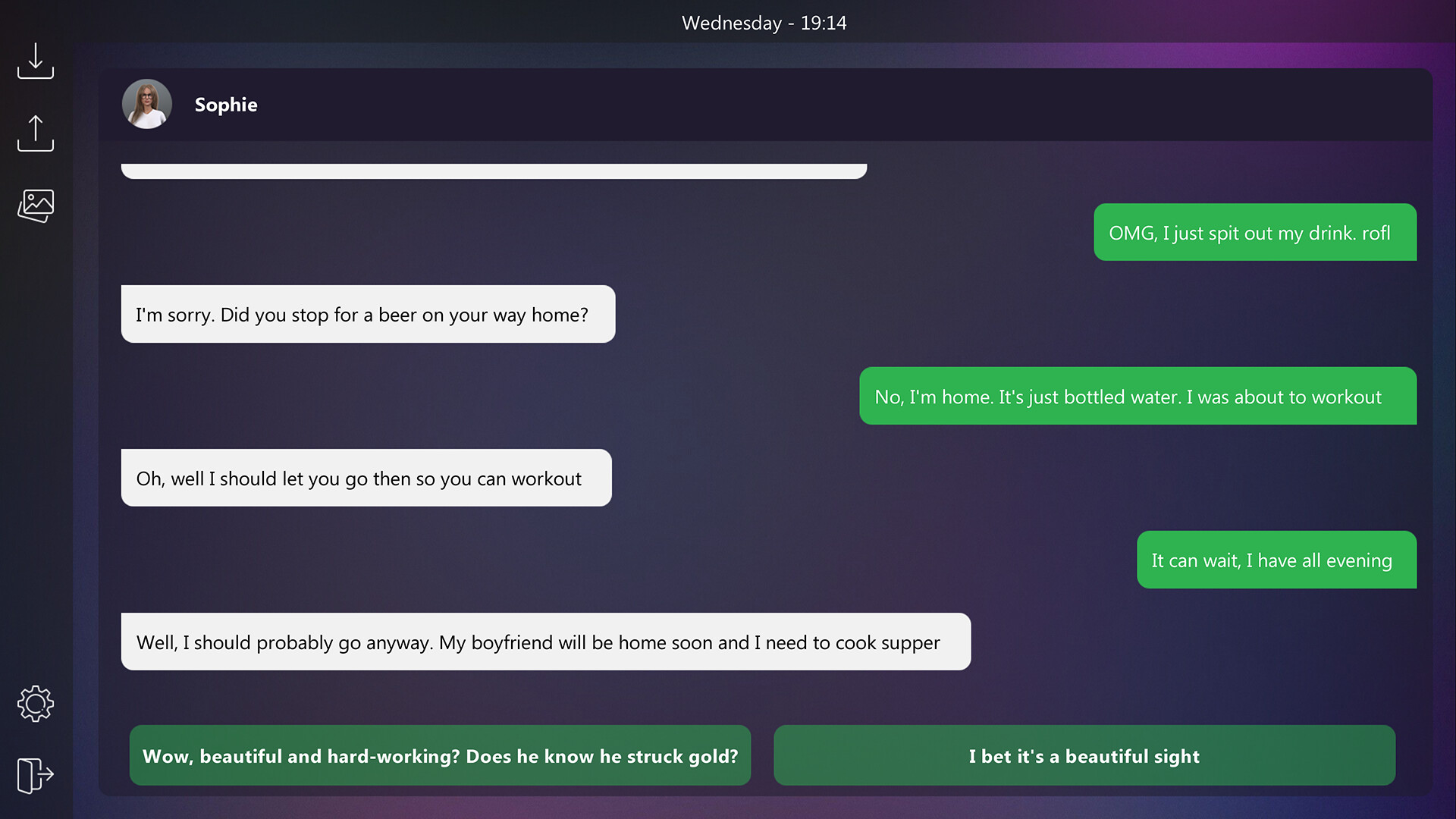 Dirty Texts - New Intern screenshot 4