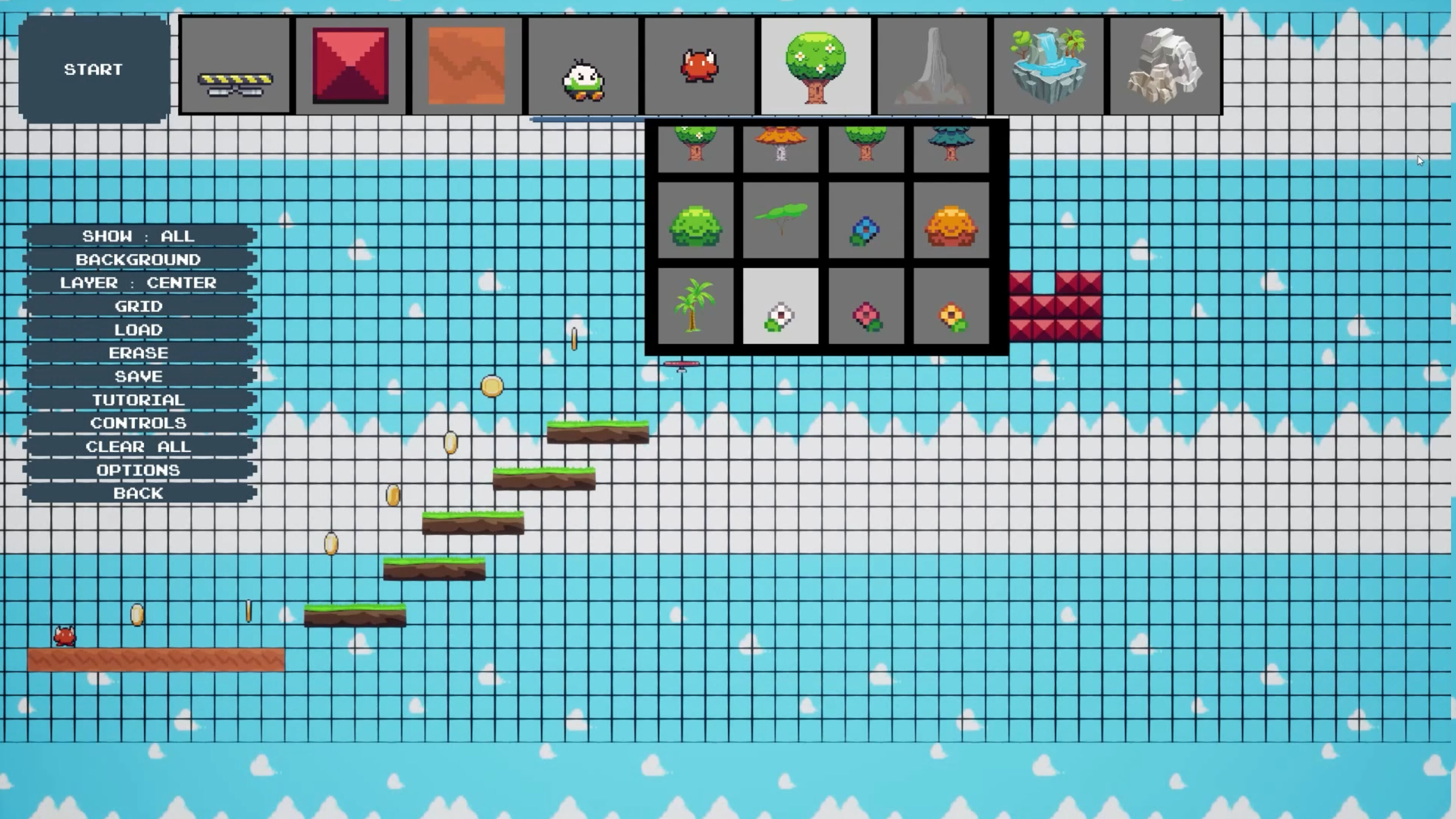 Platform Game Maker screenshot 1