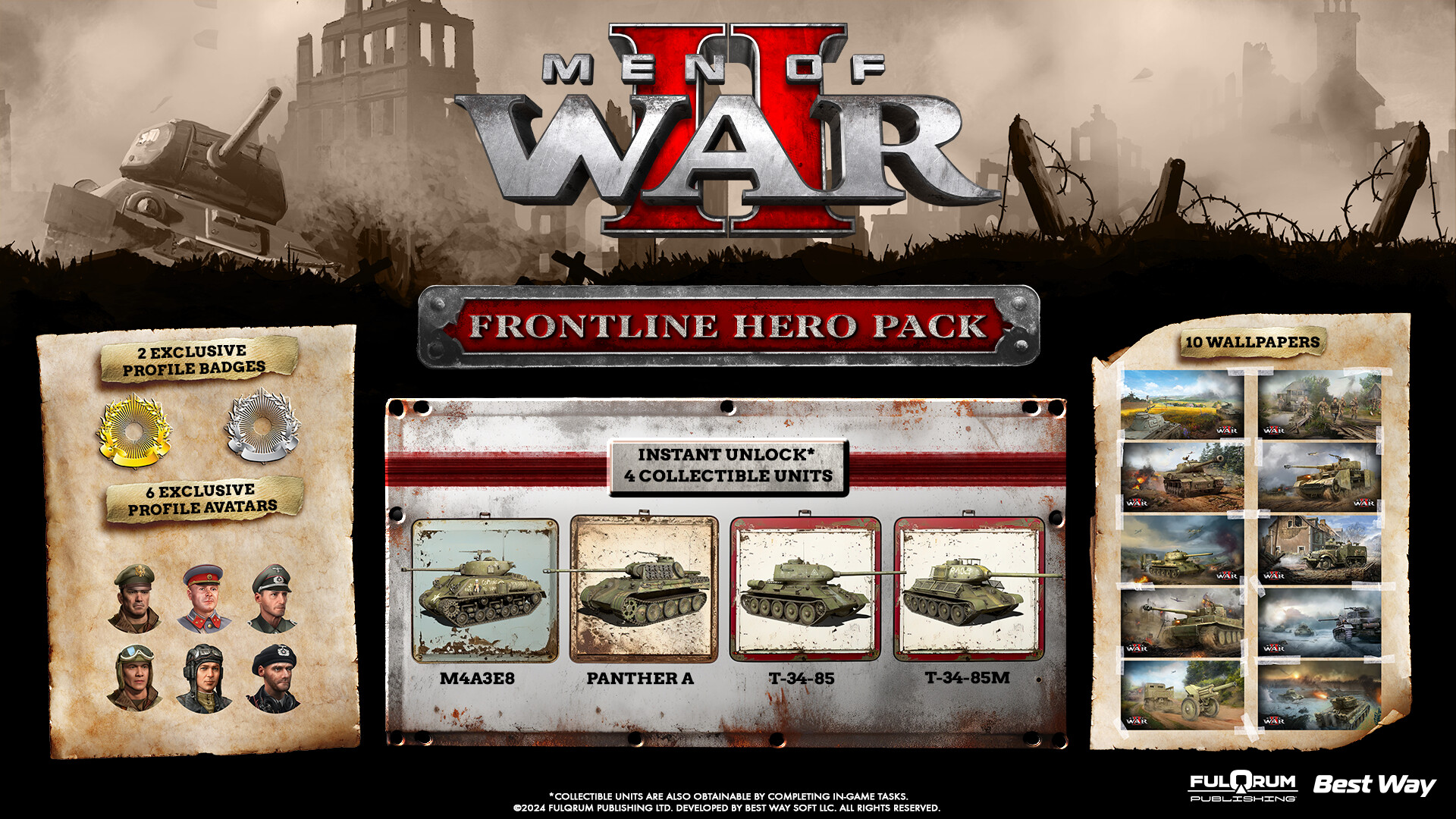 Men of War II - Frontline Hero Pack screenshot 1