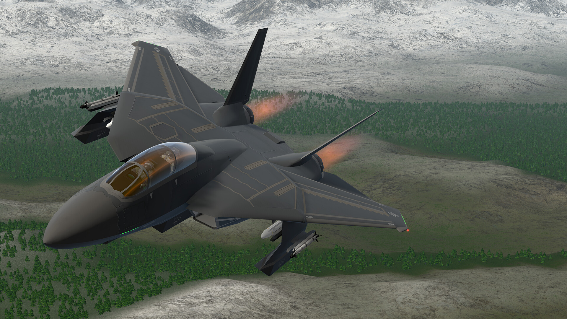 VTOL VR: EF-24 Mischief - Electronic Warfare screenshot 5