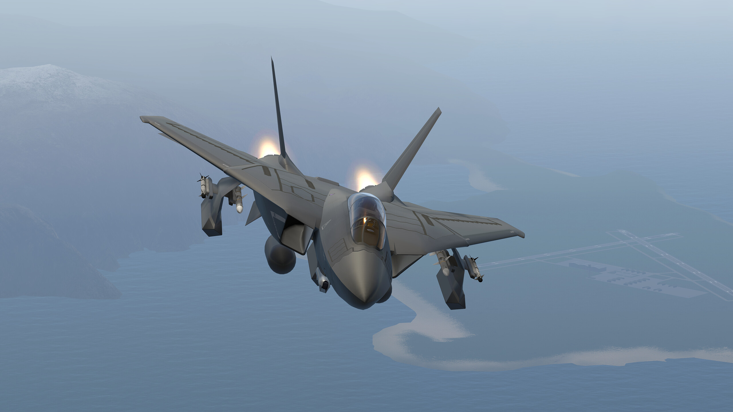 VTOL VR: EF-24 Mischief - Electronic Warfare screenshot 1