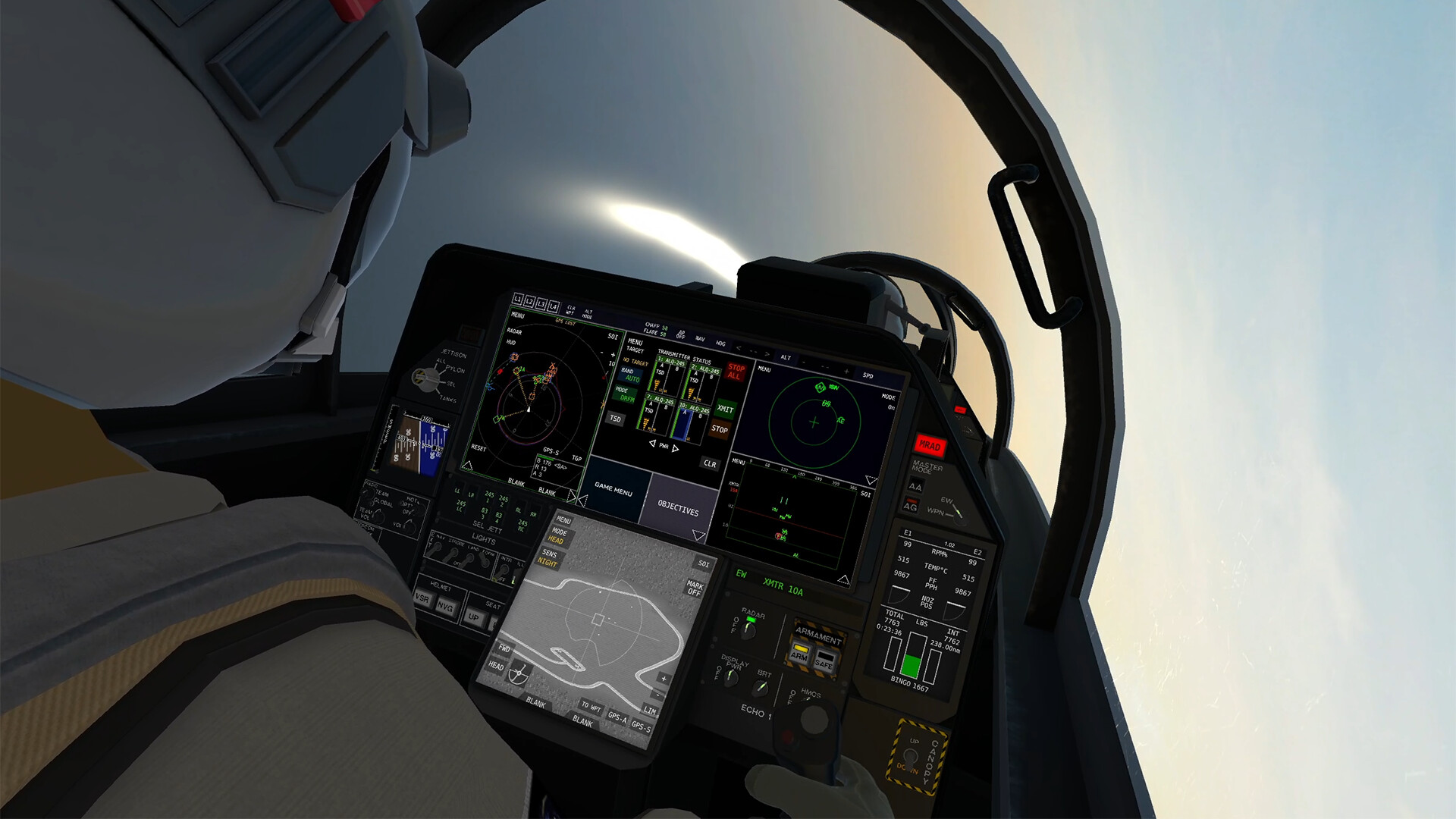 VTOL VR: EF-24 Mischief - Electronic Warfare screenshot 3
