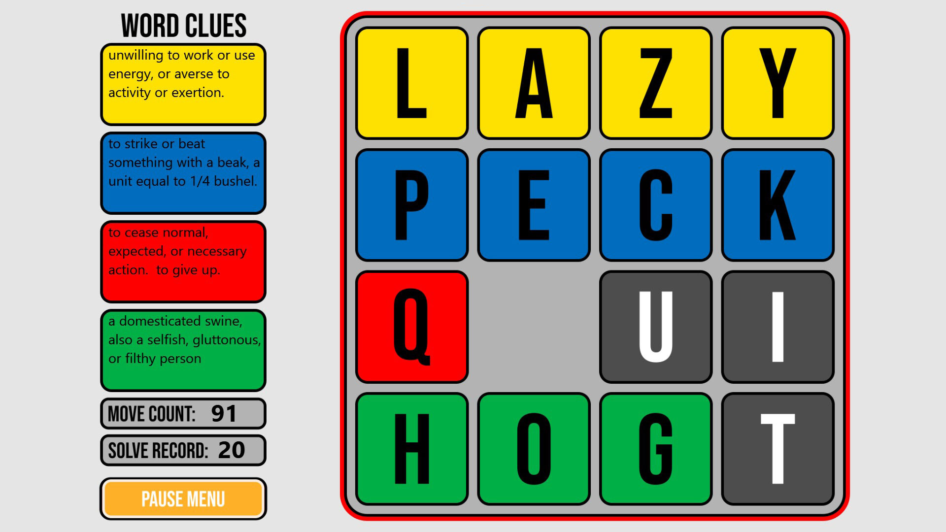 Quadruzzle screenshot 7