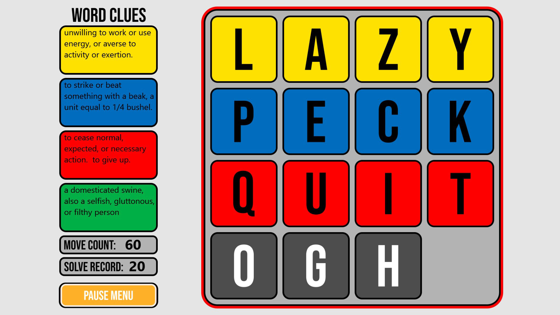 Quadruzzle screenshot 6