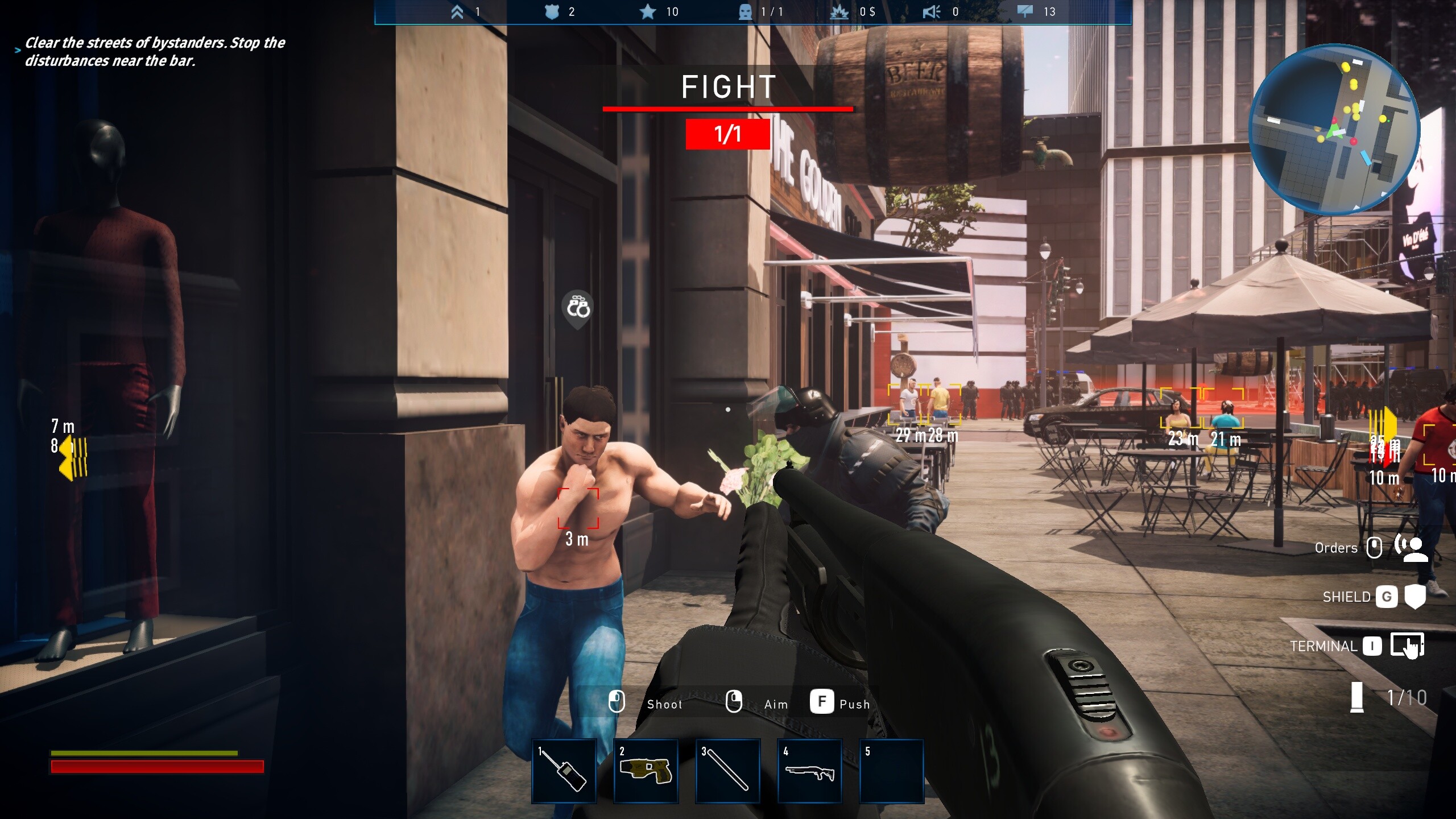 Riot Control Simulator: Rookie Day screenshot 1