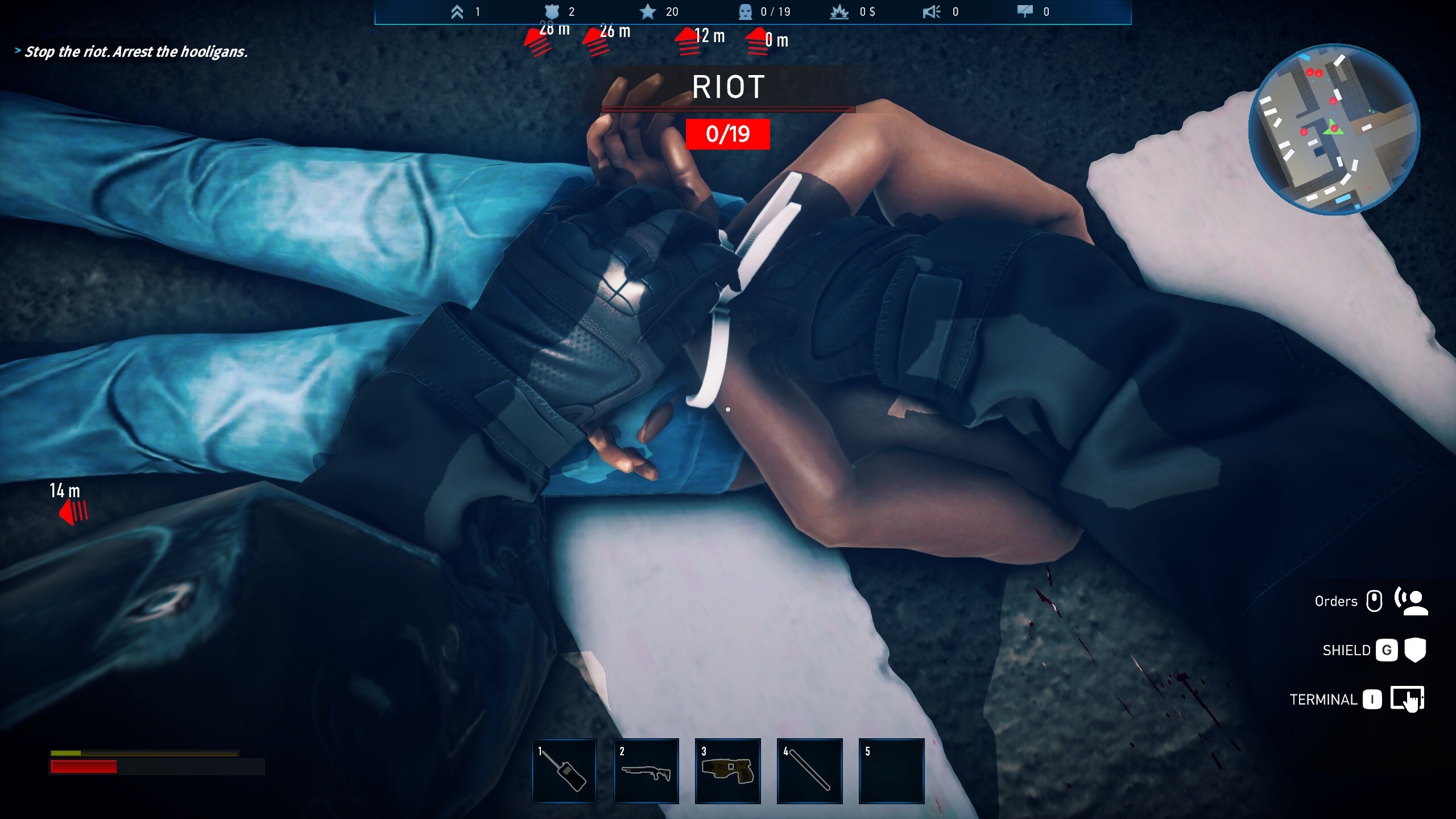 Riot Control Simulator: Rookie Day screenshot 11