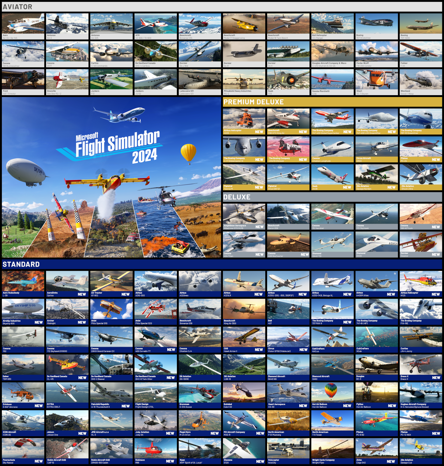 Microsoft Flight Simulator 2024 - Premium Deluxe Edition thumbnail