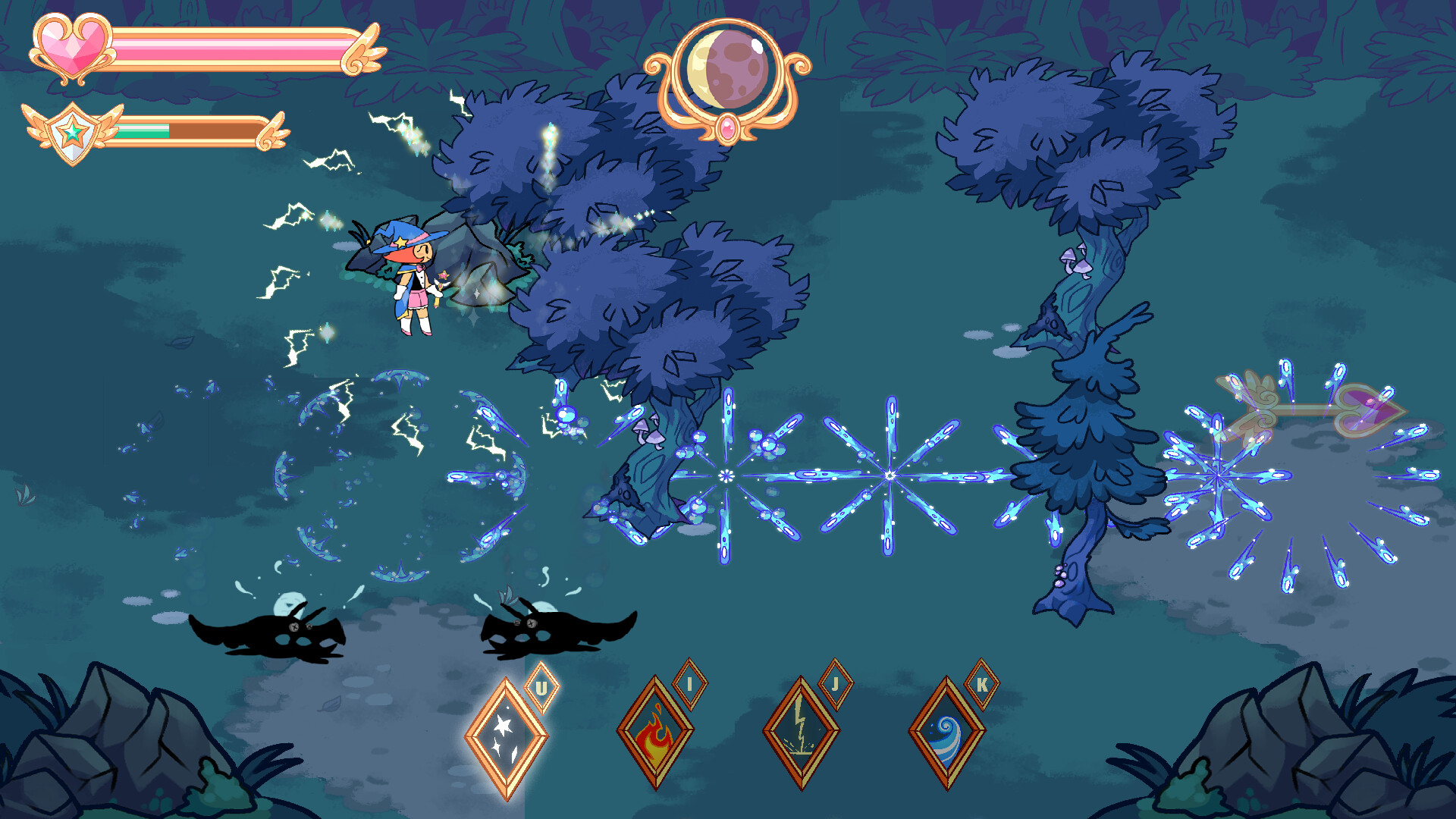 Midnight Witch Starlight screenshot 1