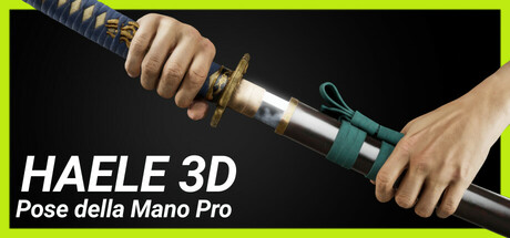 HAELE 3D - Pose della Mano Pro - Riferimenti di Disegno