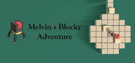 Melvin's Blocky Adventure: header artwork