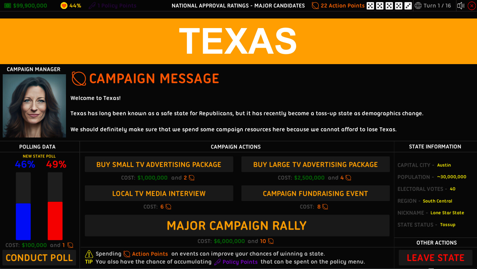 2024 U.S. Election Simulator screenshot 6