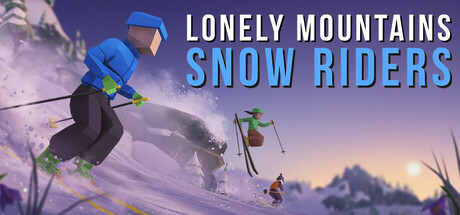 The cover art for Lonely Mountains: Snow Riders