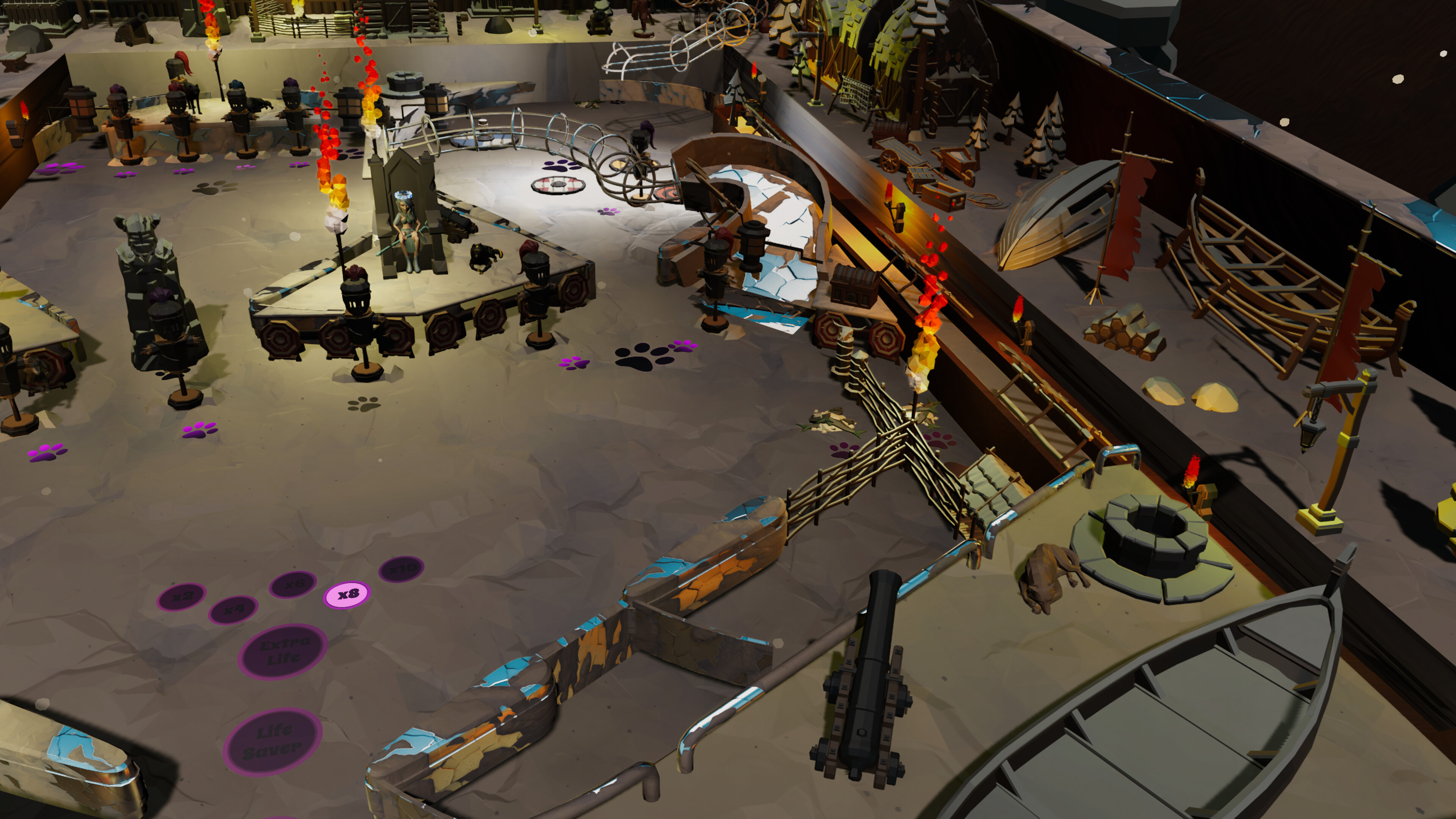 Roxy Raccoon's Pinball Panic - Viking Ventures screenshot 5