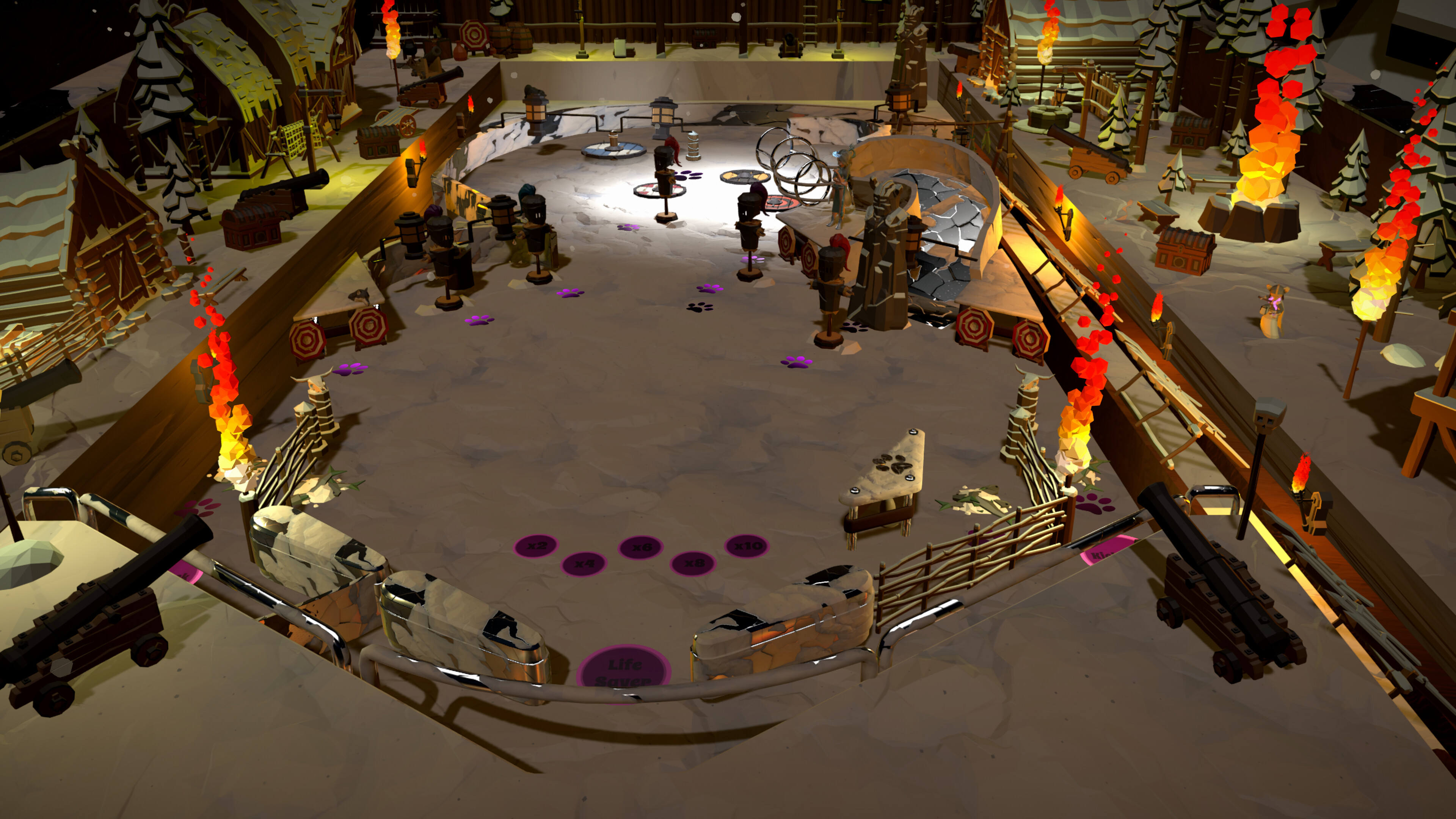 Roxy Raccoon's Pinball Panic - Viking Ventures screenshot 9
