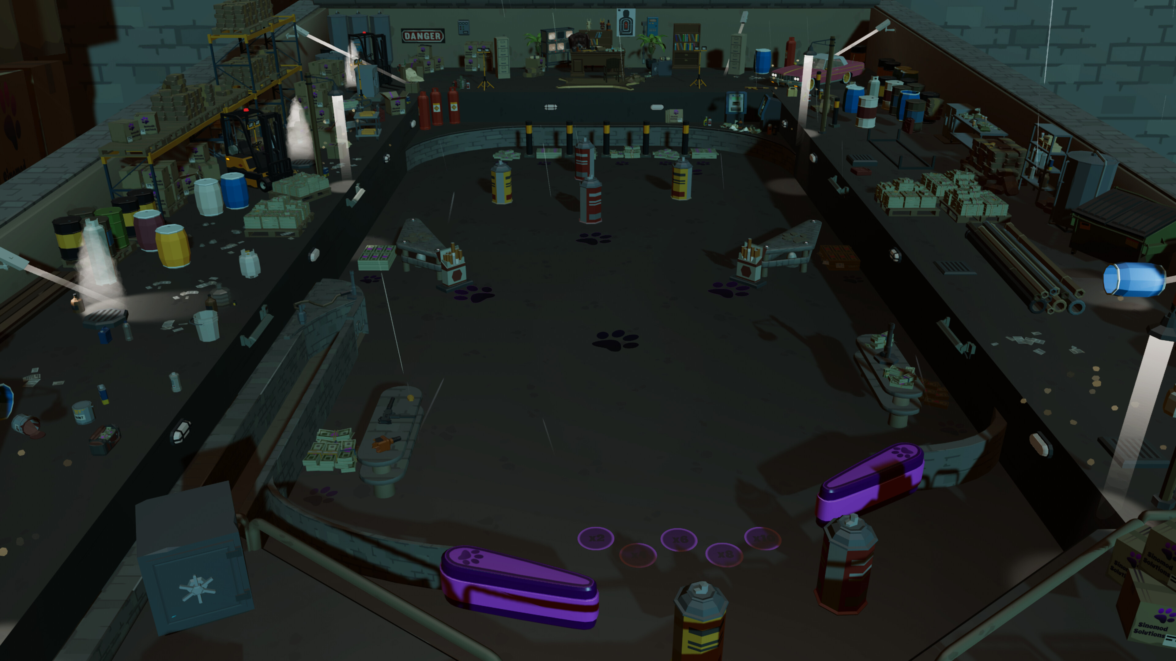 Roxy Raccoon's Pinball Panic - Great Gangs screenshot 5