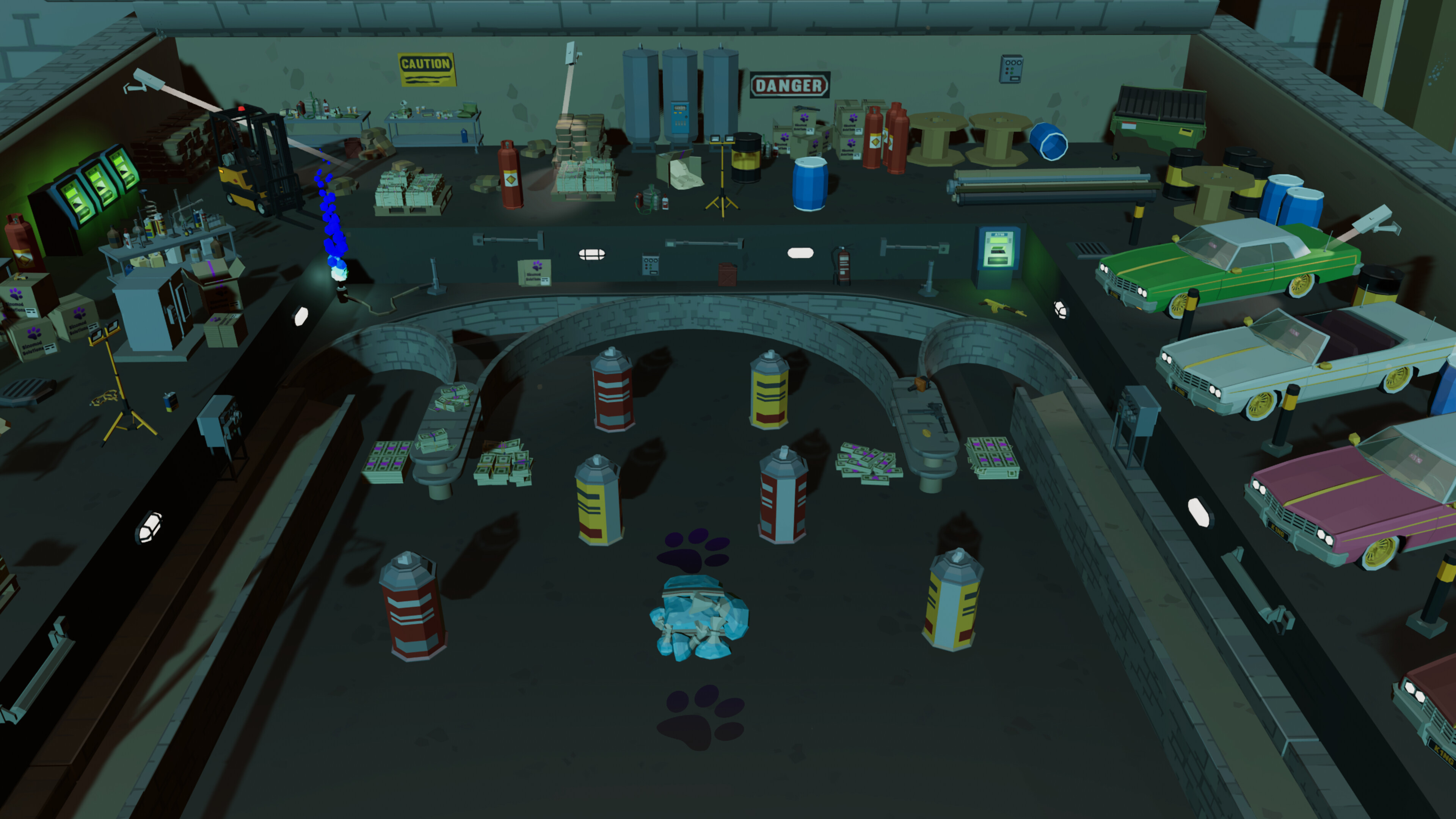 Roxy Raccoon's Pinball Panic - Great Gangs screenshot 2