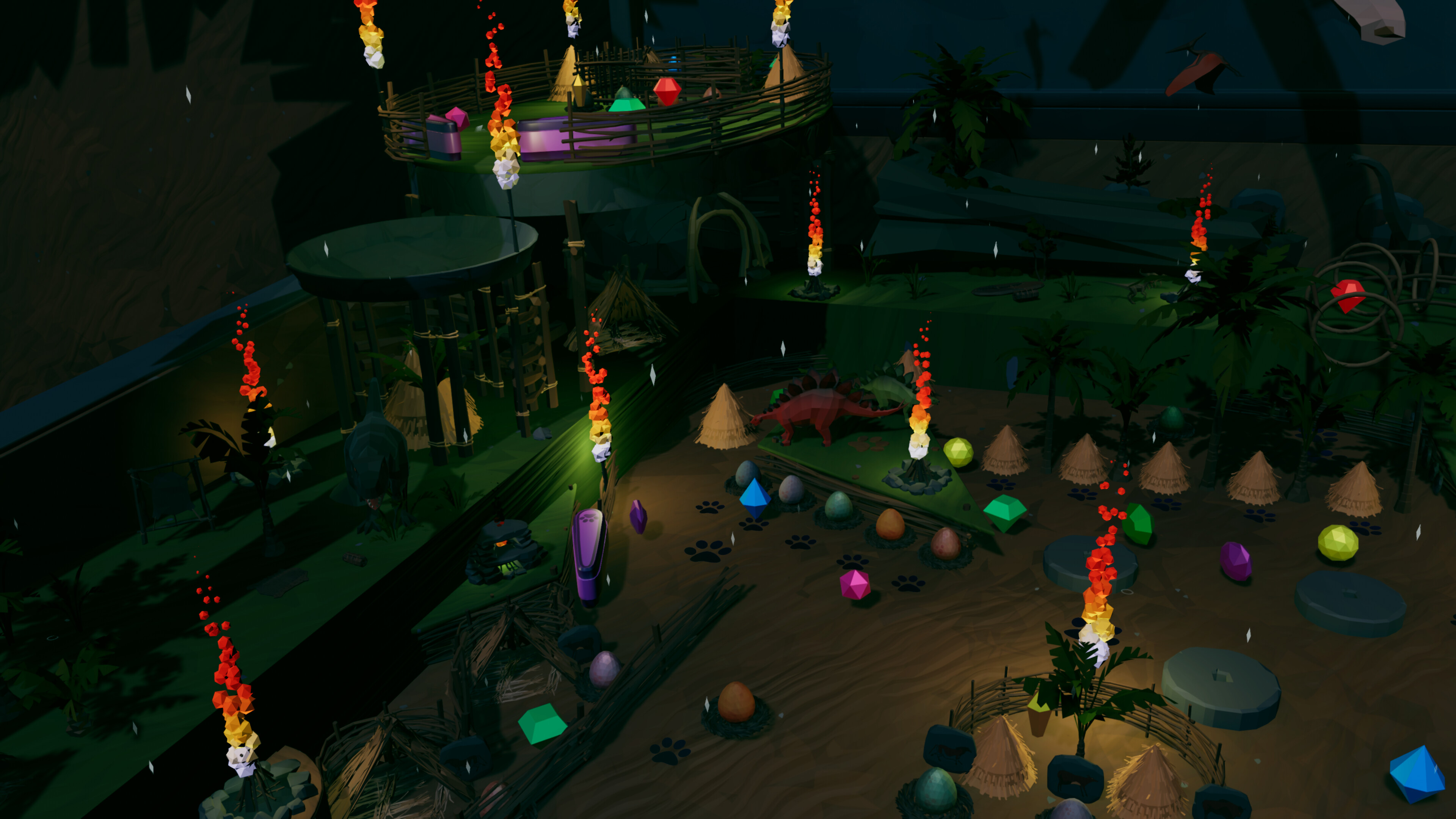 Roxy Raccoon's Pinball Panic - Prehistoric Paradise screenshot 10