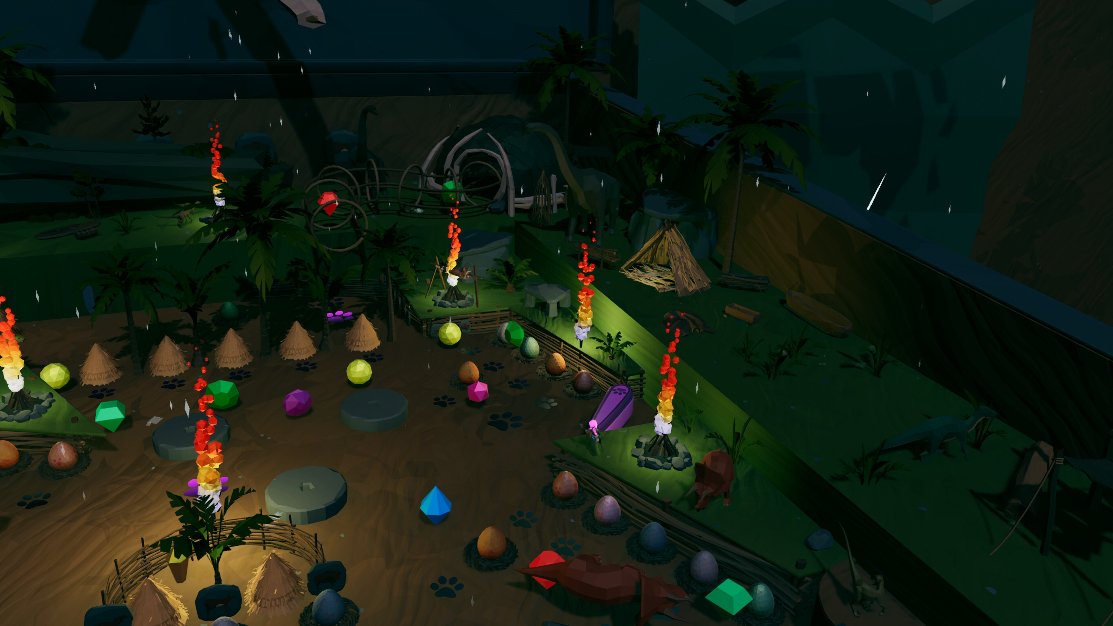 Roxy Raccoon's Pinball Panic - Prehistoric Paradise screenshot 13