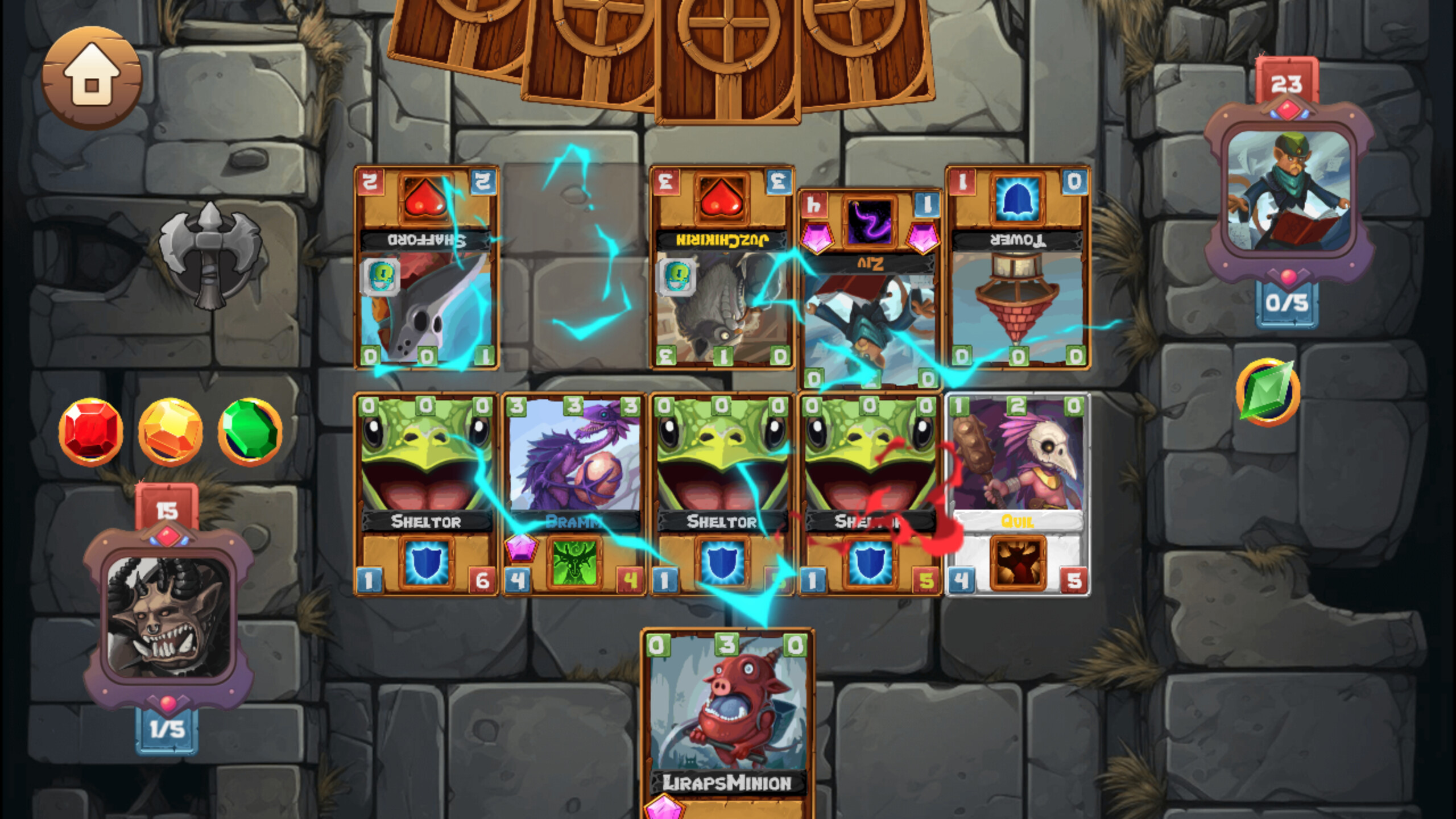 Zakantosh Cardgame screenshot 1