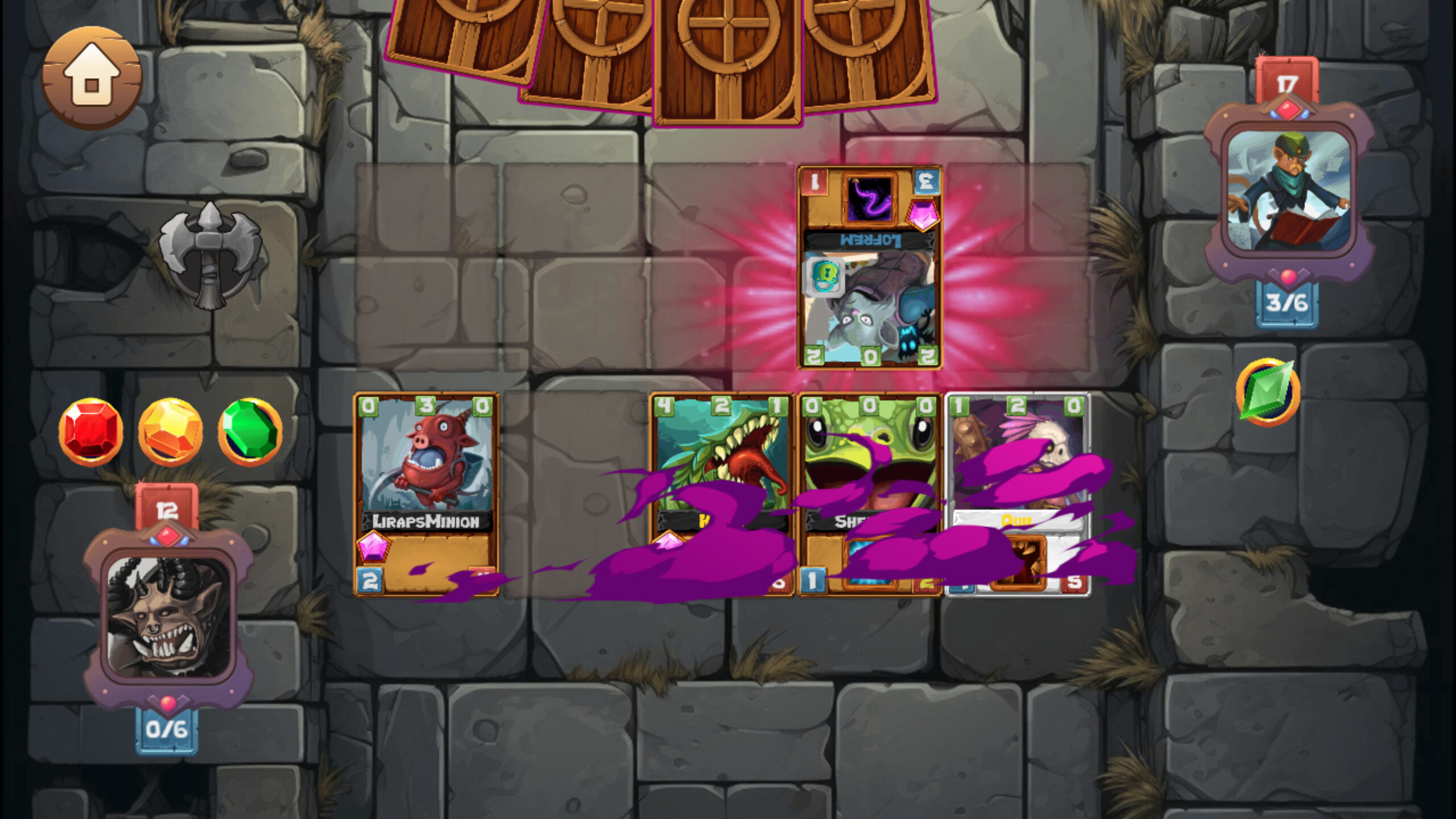 Zakantosh Cardgame screenshot 2