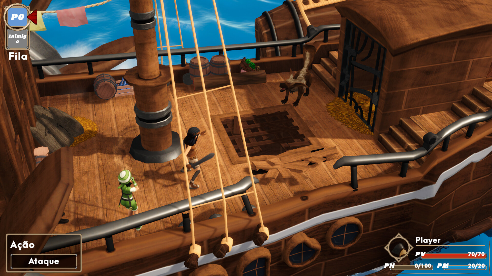 Rabbit's Fall screenshot 1