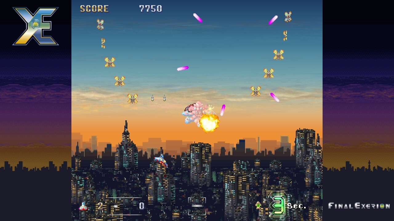 Final Exerion screenshot 1