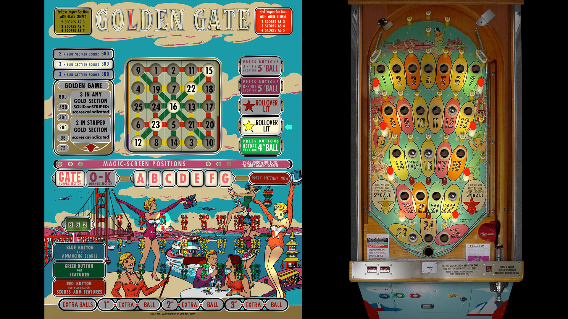 BPG - Bally Golden Gate screenshot 1
