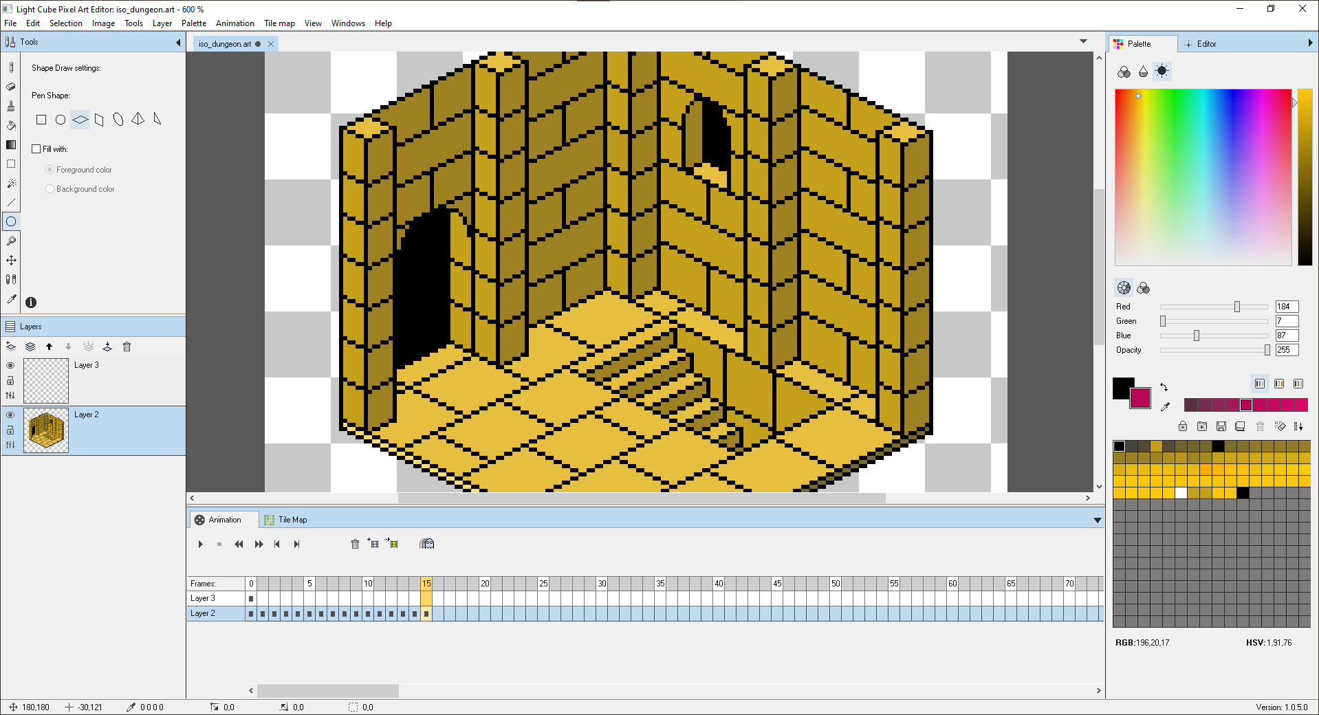 Lightcube Pixel Art Editor screenshot 4