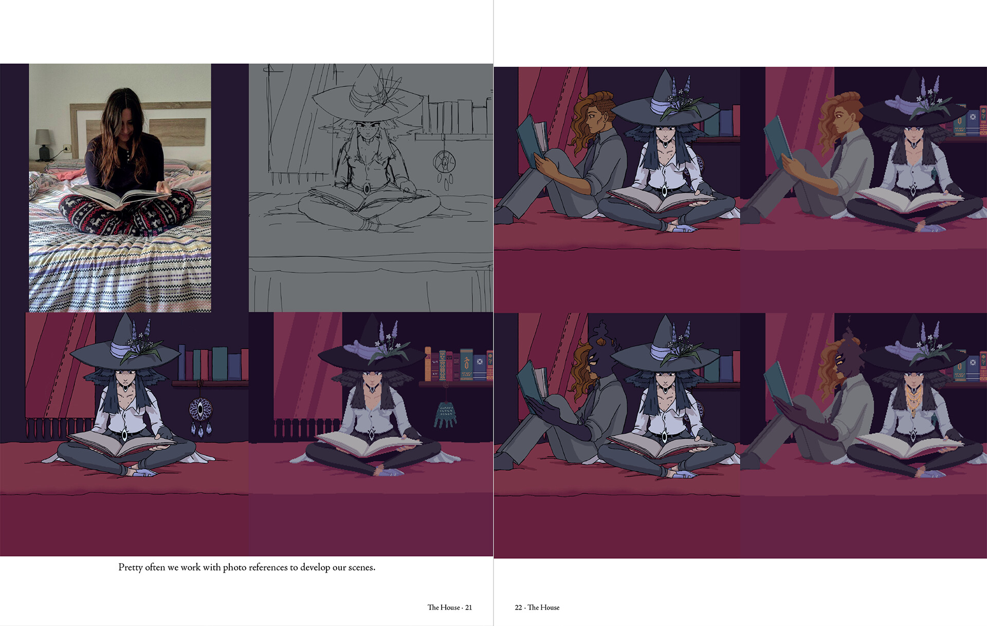 The Cosmic Wheel Sisterhood Digital Artbook screenshot 2