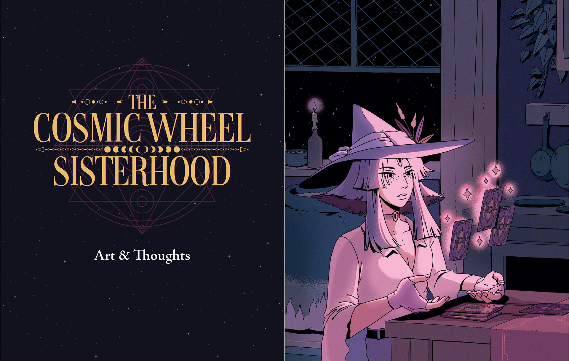 The Cosmic Wheel Sisterhood Digital Artbook screenshot 1