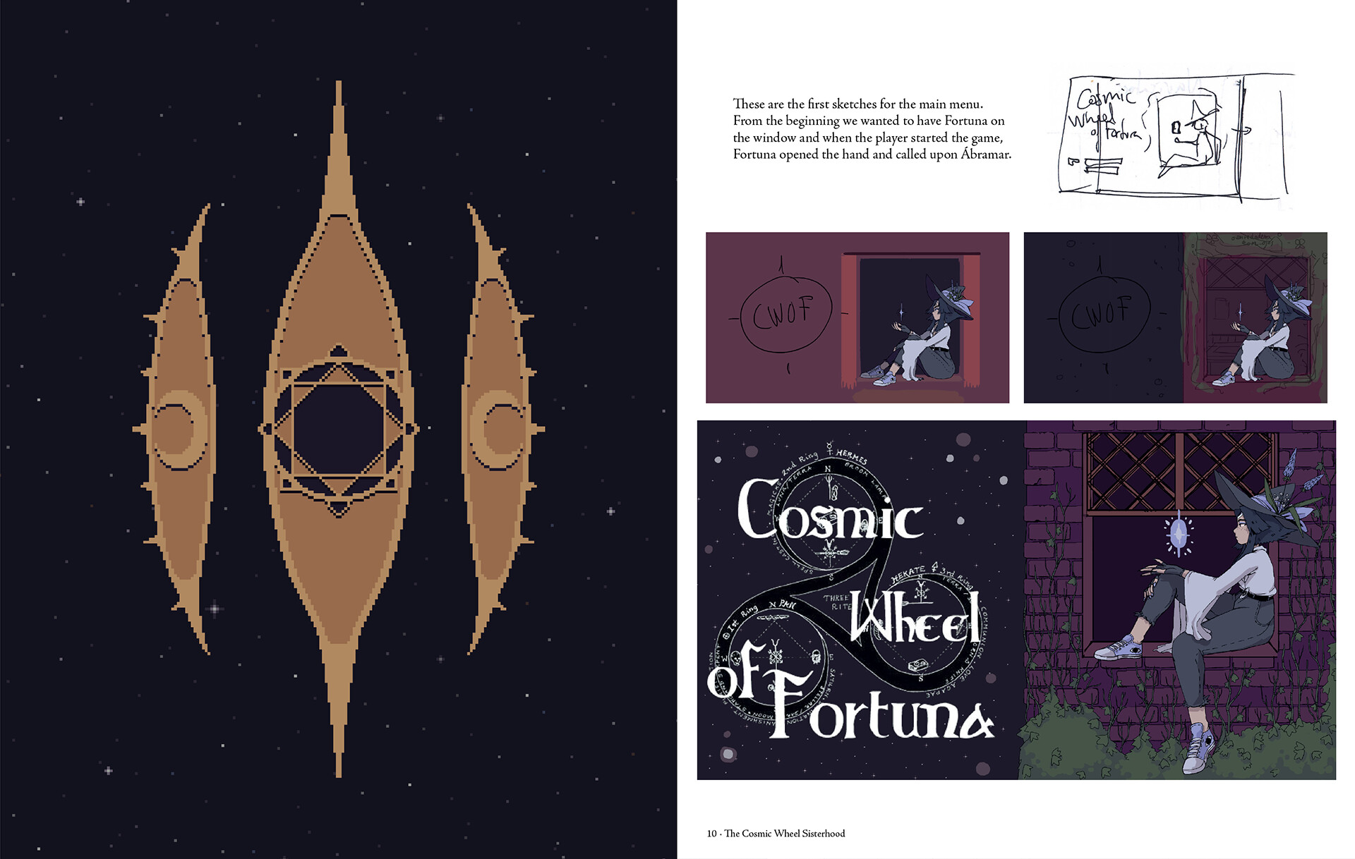 The Cosmic Wheel Sisterhood Digital Artbook screenshot 3