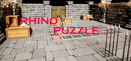 Rhino Puzzle — Steam header