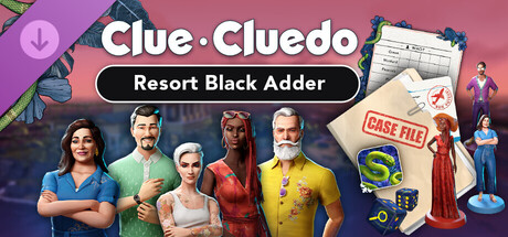 Clue/Cluedo: Black Adder Resort Crime Scene Bundle