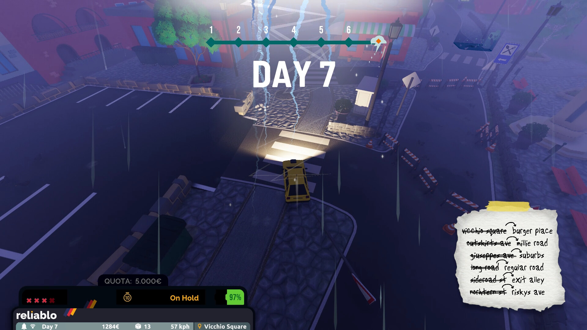 Courier 79 screenshot 2