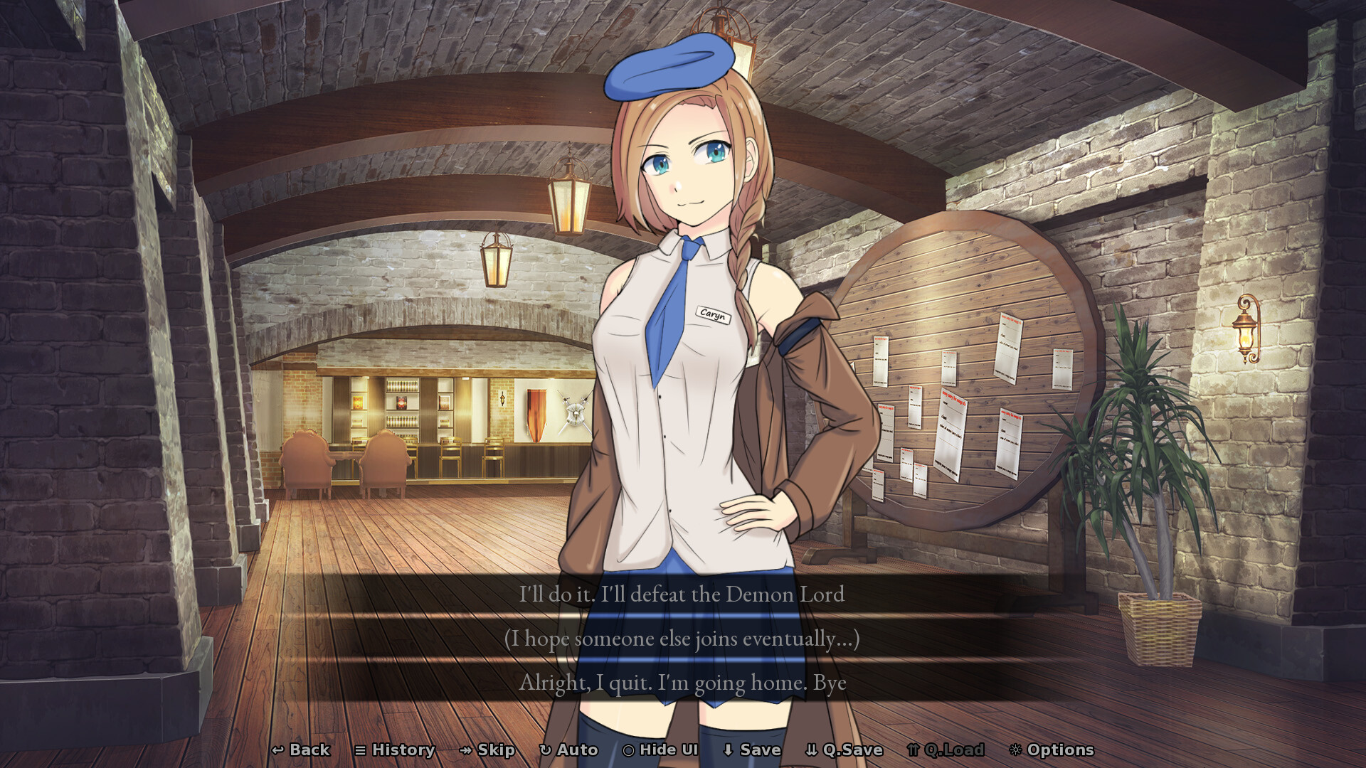 The Hero gives up! ... Wait, what!? screenshot 2