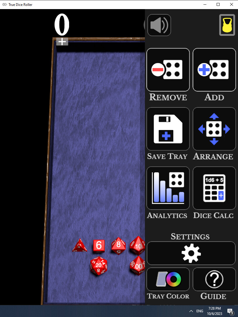 True Dice Roller screenshot 1
